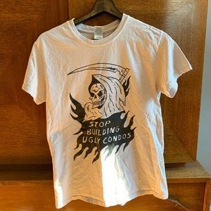 Stop Building Ugly Condos Unisex Tee Small